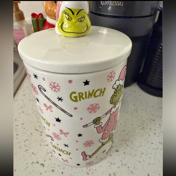 Other - NWOT Grinch Christmas Cookie Jar